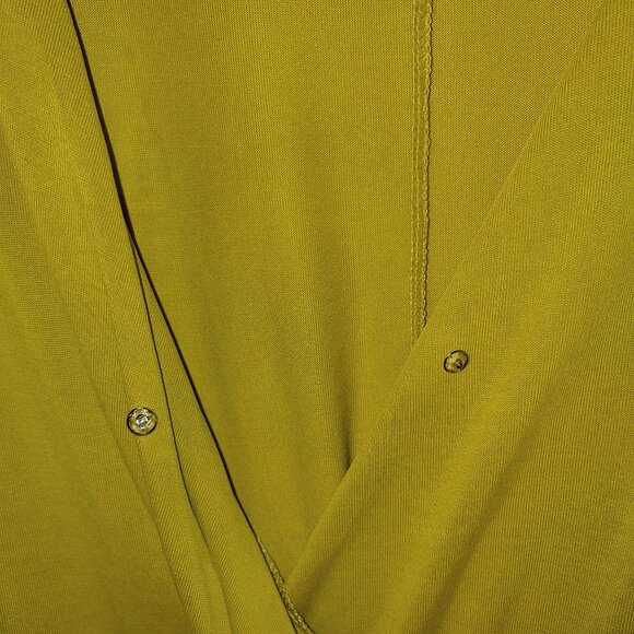 Rachel Roy Mini dress Size M Mustard Yellow - Picture 3 of 7